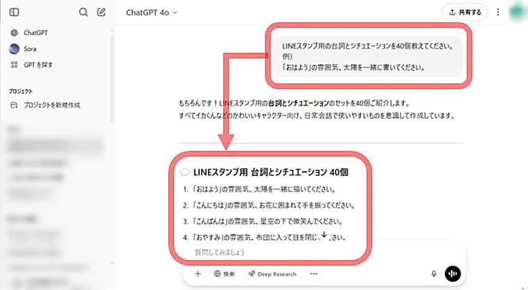 アイデア出しの例